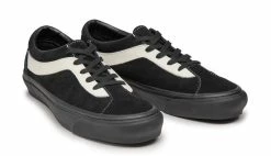 Vans Bold Ni (Suede) Black Black -SHOOOS SHOP vn0a3wlpemi12