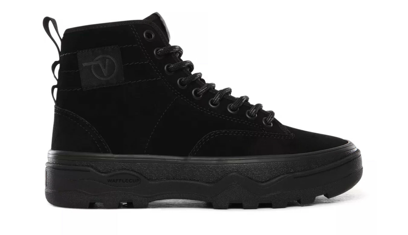 Vans Sentry Wc Black (Suede) Black 3 Vans Sentry Wc Black (Suede) Black