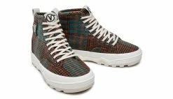 Vans Sentry Wc Sandshell (Fuzzy Plaid) Multicolor -SHOOOS SHOP vn0a4p3ka0w13