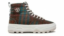 Vans Sentry Wc Sandshell (Fuzzy Plaid) Multicolor