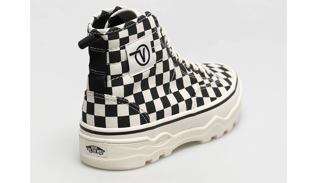 Vans Sentry Wc Checkerboard (Canvas) White 5 Vans Sentry Wc Checkerboard (Canvas) White - Image 3