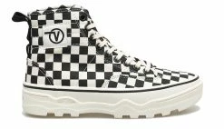 Vans Sentry Wc Checkerboard (Canvas) White