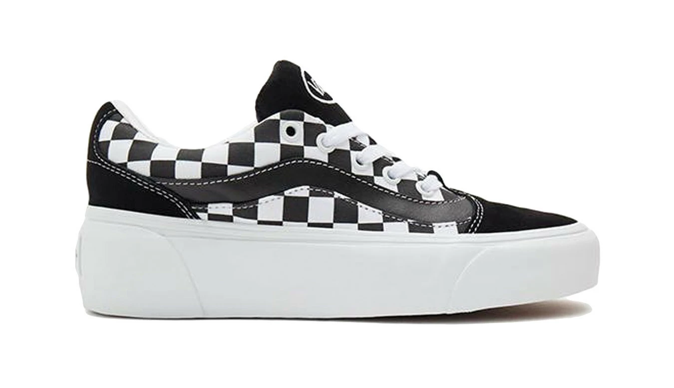 Vans Shape Ni Checkerboard Black 3 Vans Shape Ni Checkerboard Black