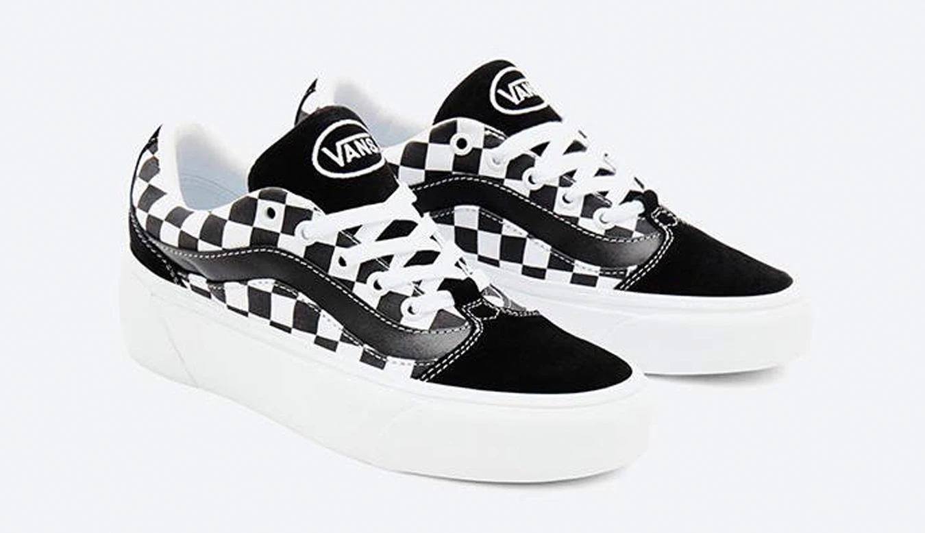Vans Shape Ni Checkerboard Black 4 Vans Shape Ni Checkerboard Black - Image 2