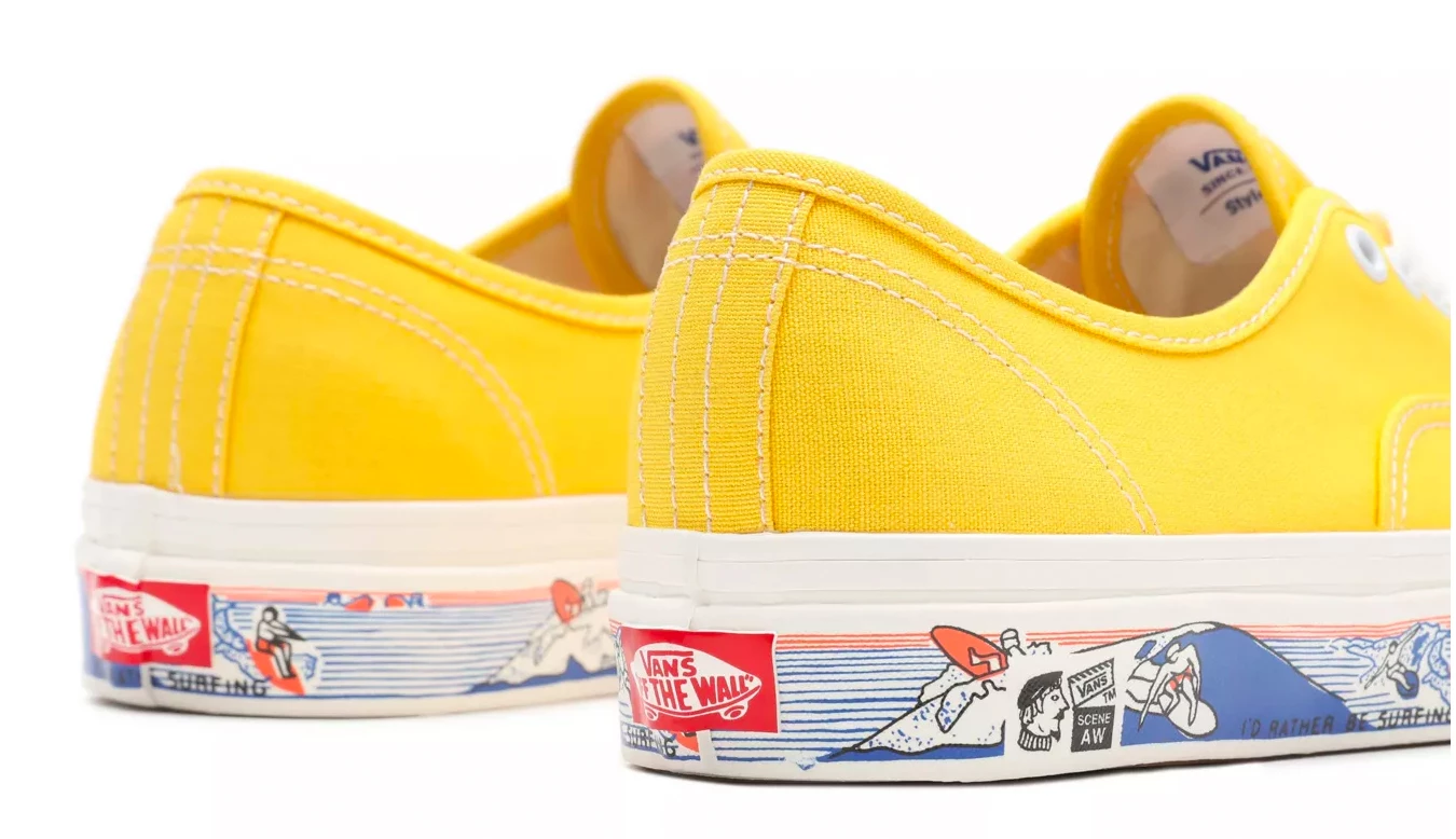 Vans Ua Authentic 44 Dx (Anaheim Factory) Og Yellow Yellow 7 Vans Ua Authentic 44 Dx (Anaheim Factory) Og Yellow Yellow - Image 5