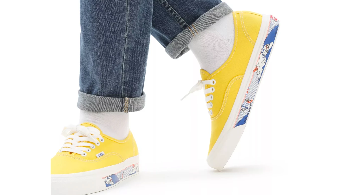 Vans Ua Authentic 44 Dx (Anaheim Factory) Og Yellow Yellow 5 Vans Ua Authentic 44 Dx (Anaheim Factory) Og Yellow Yellow - Image 3