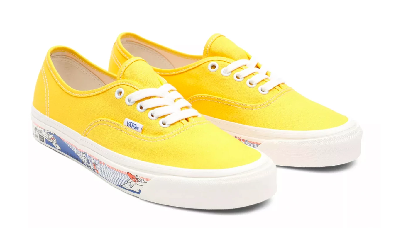 Vans Ua Authentic 44 Dx (Anaheim Factory) Og Yellow Yellow 4 Vans Ua Authentic 44 Dx (Anaheim Factory) Og Yellow Yellow - Image 2