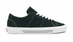 Vans UA Sid Suede Scarab True White Green