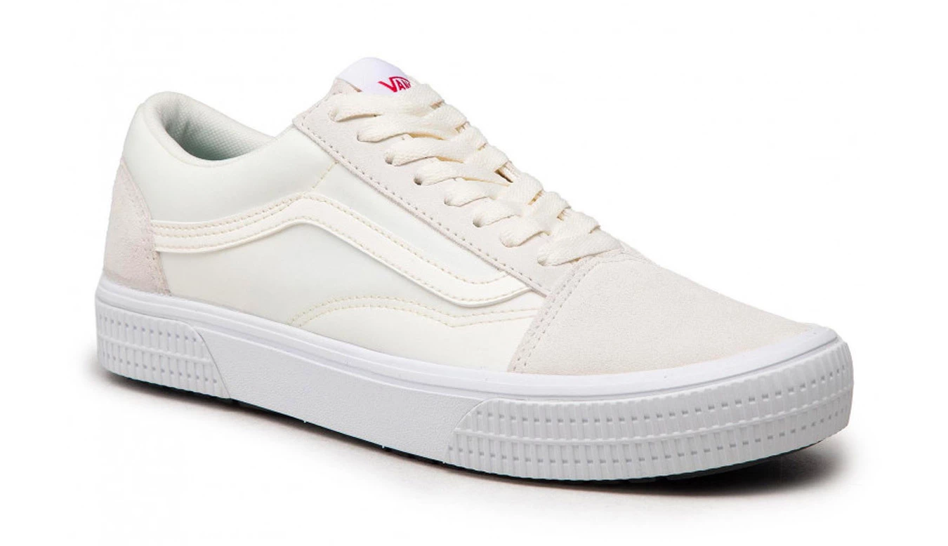 Vans Old Skool Comfycush Track Pack White 4 Vans Old Skool Comfycush Track Pack White - Image 2