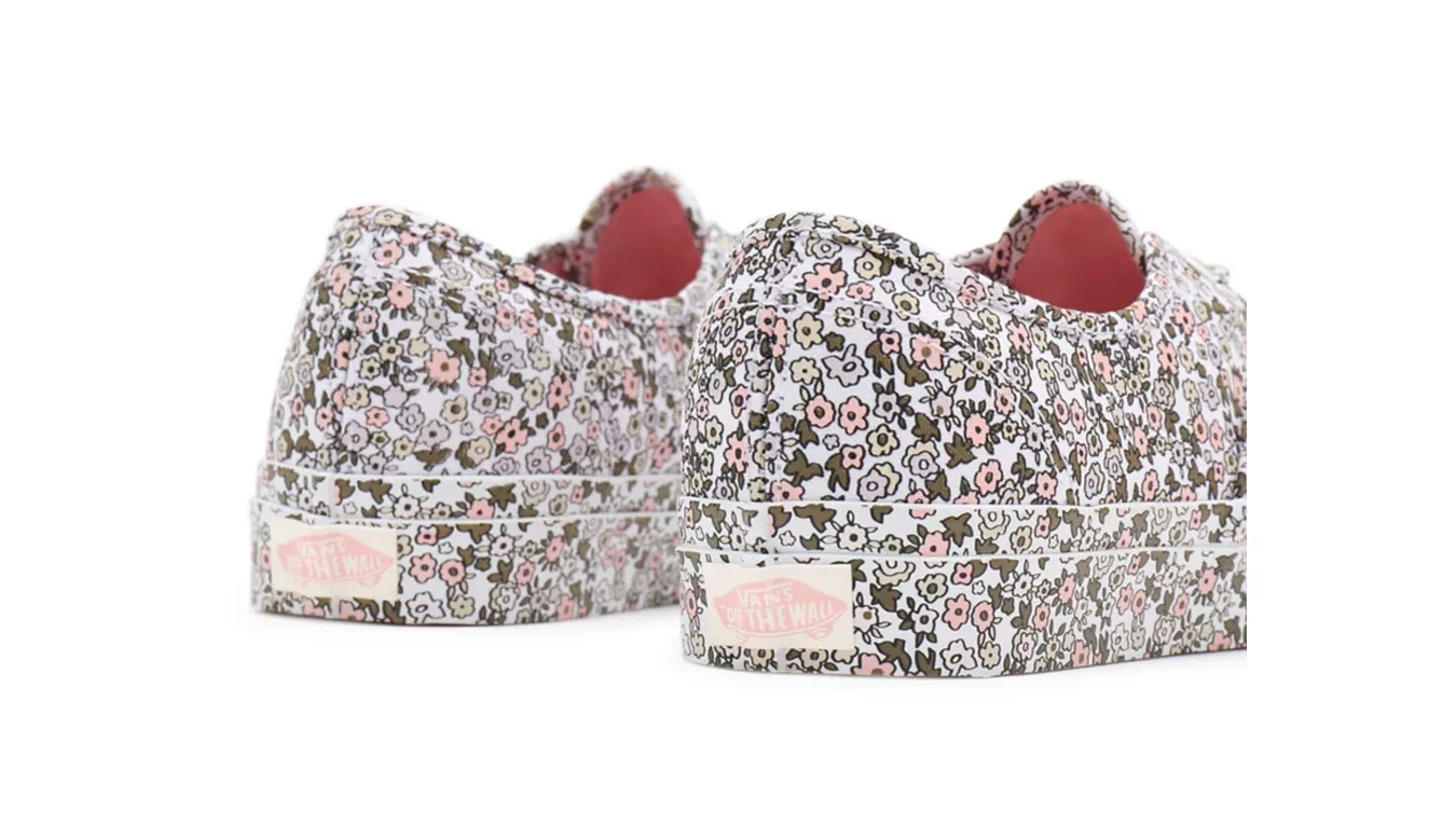 Vans Mono Floral Authentic Pink 6 Vans Mono Floral Authentic Pink - Image 4