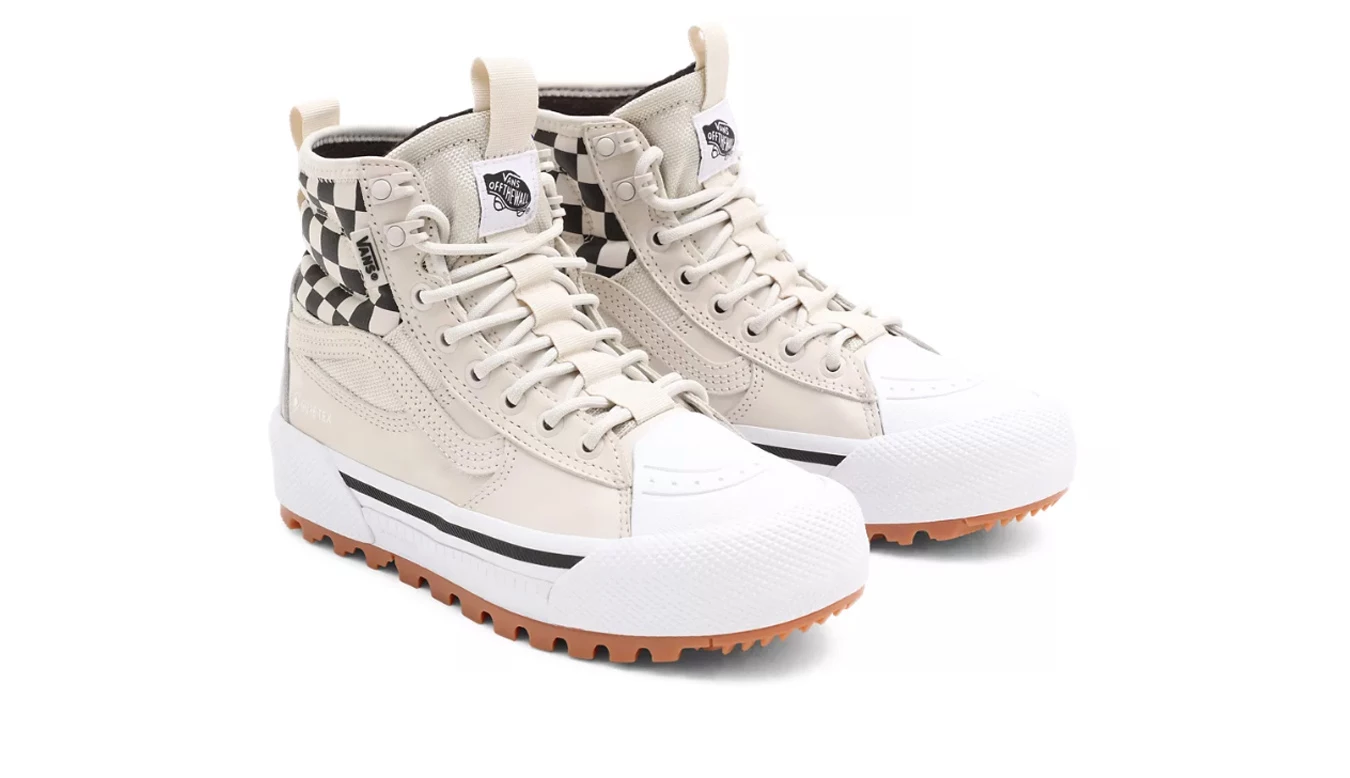 Vans Checkerboard SK8-Hi Gore-Tex MTE-3 White 5 Vans Checkerboard SK8-Hi Gore-Tex MTE-3 White - Image 3