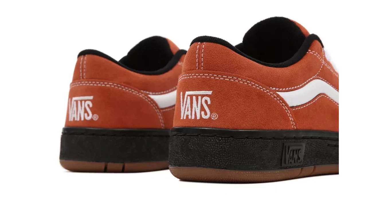 Vans Suede Fairlane Orange 6 Vans Suede Fairlane Orange - Image 4