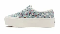 Vans Woven Authentic Stackform Blue -SHOOOS SHOP vn0a5kxxaza1