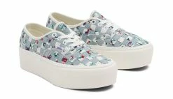 Vans Woven Authentic Stackform Blue -SHOOOS SHOP vn0a5kxxaza5