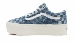 Vans Old Skool Stackform Blue -SHOOOS SHOP vn0a7q5mb6a3