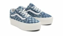 Vans Old Skool Stackform Blue -SHOOOS SHOP vn0a7q5mb6a5